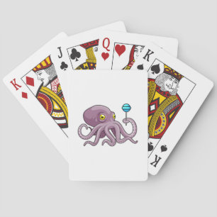 Baralho Octopus com pirulito