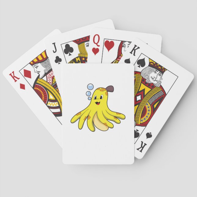 Baralho Octopus como Banana (Verso)