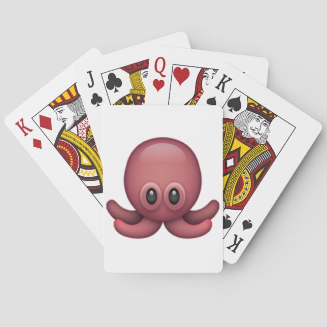 Baralho Octopus - Emoji (Verso)