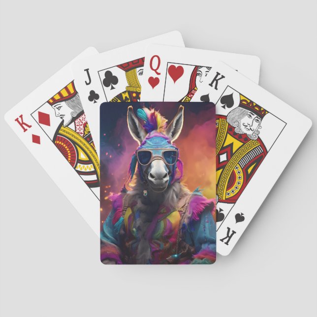 Baralho Óculos Azuis Funky Donkey (Verso)