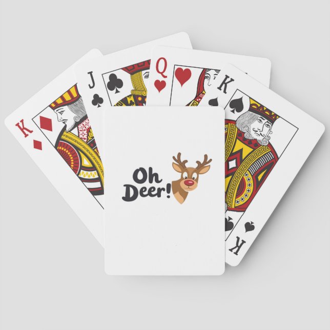 Baralho Oh Deer Clean Minimal Vendo  (Verso)