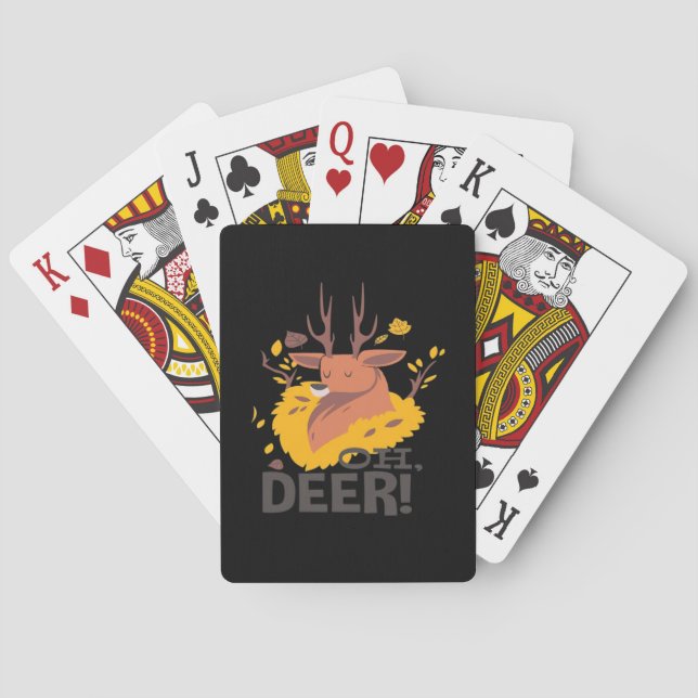 Baralho Oh Deer Creative Design  (Verso)