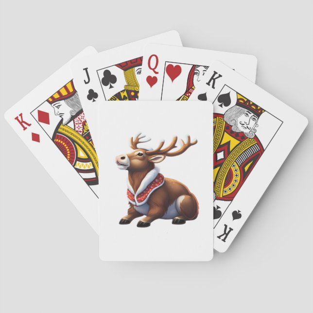 Baralho Oh Deer Energetic Modern Design  (Verso)