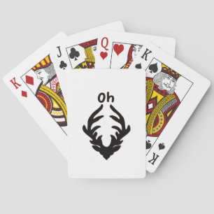 Baralho Oh Deer Estilo Artístico Limpo