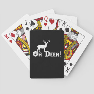 Baralho Oh Deer Estilo Gráfico Limpo