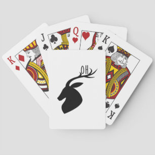 Baralho Oh Deer Pun Criativo Estilo