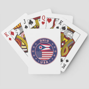 Baralho Ohio, t-shirt de Ohio, adesivo de Ohio, capa de te