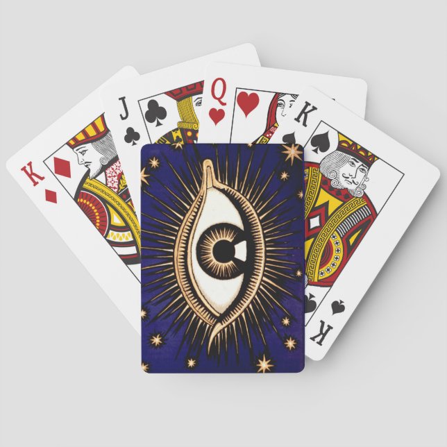 Baralho Olhos e Estrelas Mágicas (Verso)