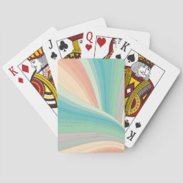 Baralho Ondas de placas coloridas