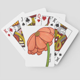 Baralho Orange Flower Notebook