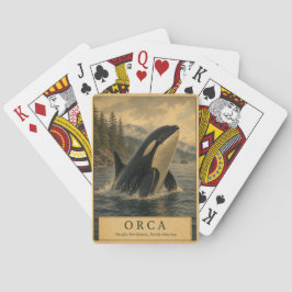 Baralho Orca Pacífico Noroeste VINTAGE