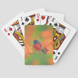 Baralho Orchard Oriole Songbird Pintura Original