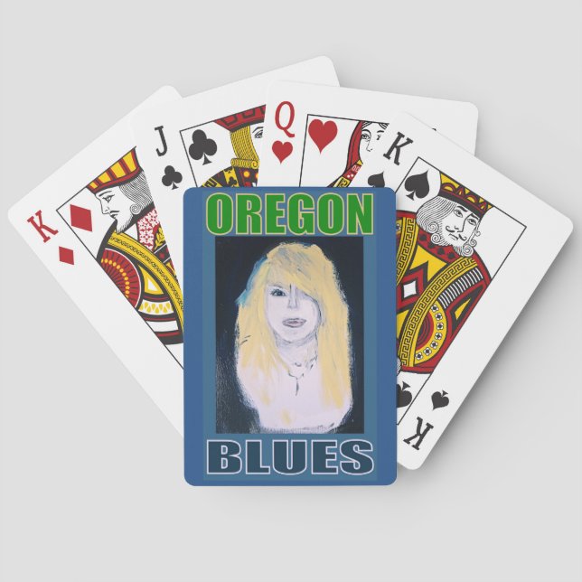 BARALHO OREGON BLUES (Verso)