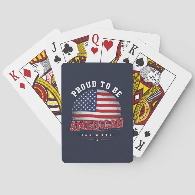 Baralho Orgulho de ser americano (Verso)