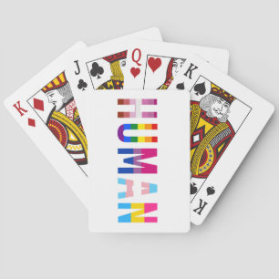 Baralho Orgulho gay Mês de Bandeira LGBT HUMANA Transgên