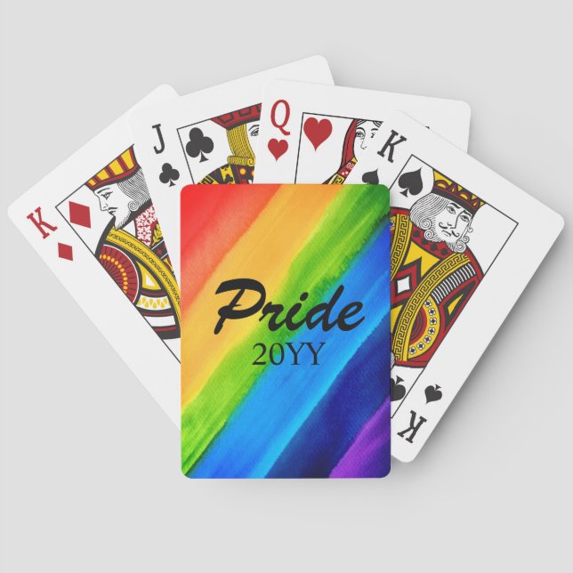 Baralho Orgulho LGBTQ Rainbow 20YY (Verso)