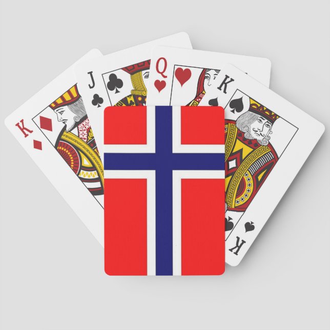 Baralho Orgulho norueguês (Verso)
