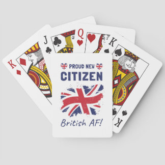 Baralho Orgulhosa Nova Cidadã Britânica, Cerimônia de Cida