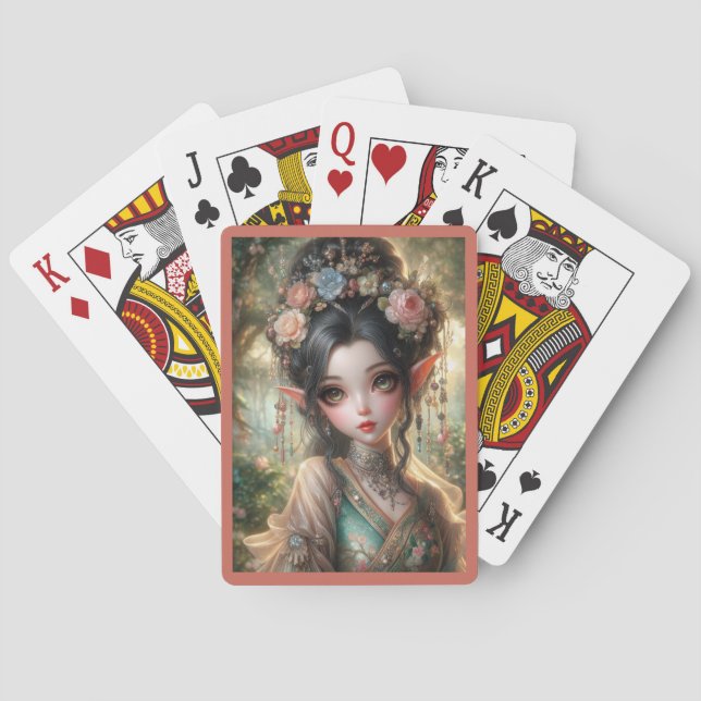 Baralho Oriental Elven Playing Cards (Verso)