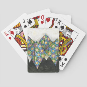 Baralho Origami Fortune Teller em Papel Geométrico