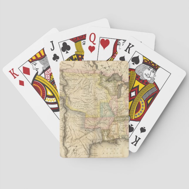 Baralho Os Estados Unidos 29 (Verso)