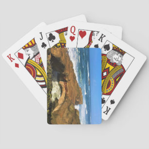 Baralho Otter Rock no Parque Estadual do Punchbowl do Diab