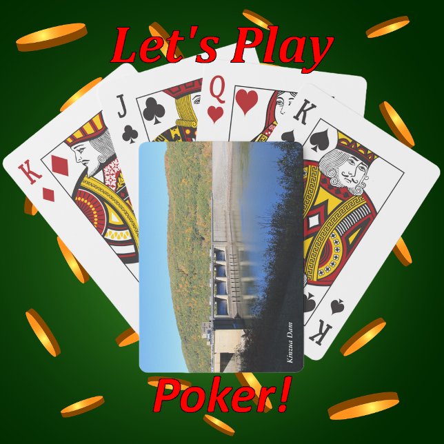 Baralho Outono na Barragem Scenic Pensilvânia Kinzua (Criador carregado)