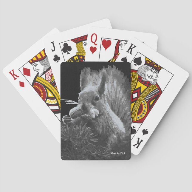 Baralho Paddy Cake, Esquilo (Verso)