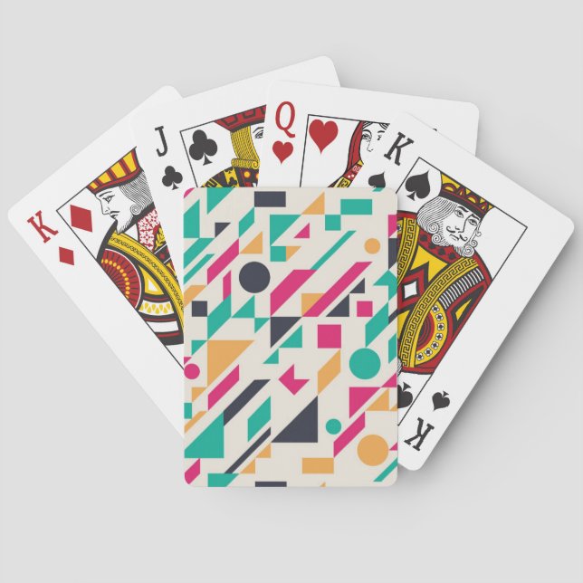 Baralho padrão abstrato 3 (Verso)