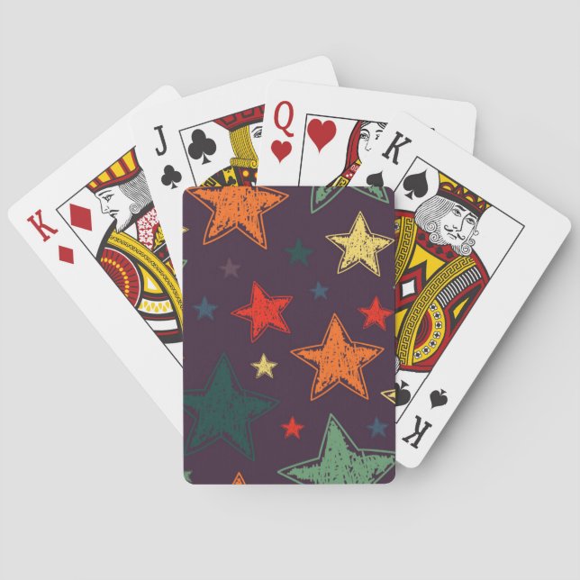 Baralho Padrão de estrelas (Verso)