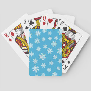 Baralho Padrão de flocos de neve