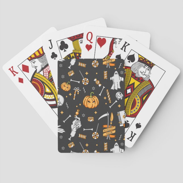 Baralho Padrão de Halloween 2 (Verso)