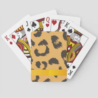 Baralho Padrão de Pelo de Leopardo