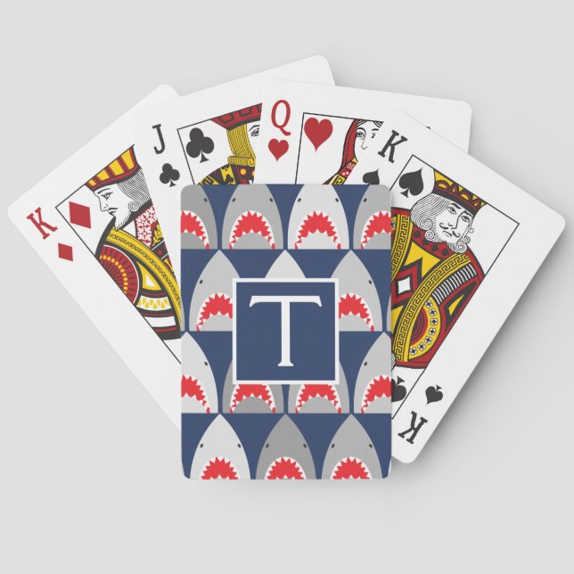 Baralho Padrão de tubarão (Verso)