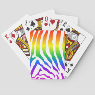 Baralho Padrão do Rainbow Zebra