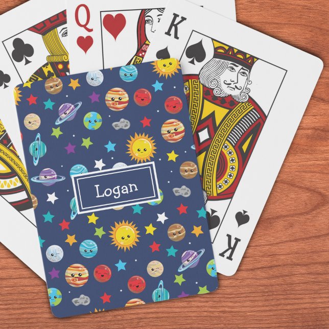 Baralho Padrão do sistema solar para crianças (Criador carregado)