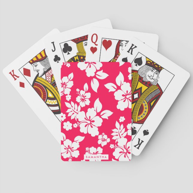 Baralho Padrão Floral (Verso)