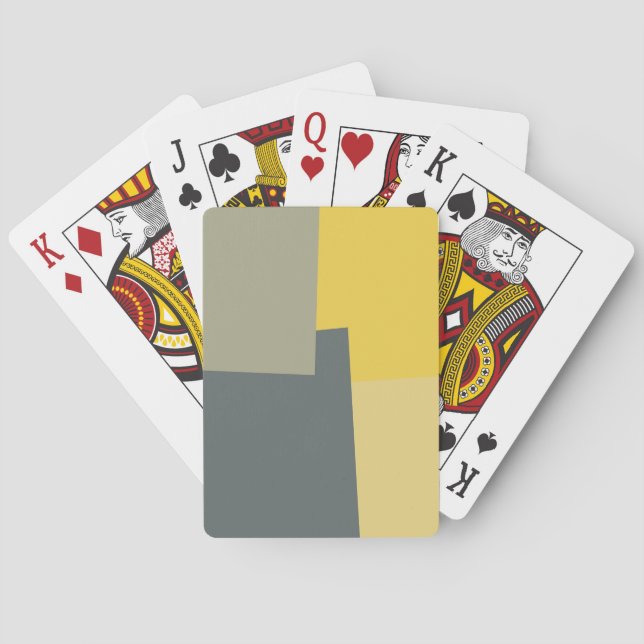 Baralho Padrão Geométrico de Cor Retroativa #5 (Verso)