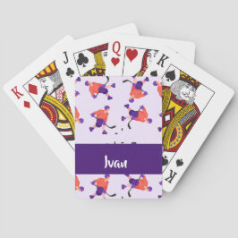 Baralho Padrões dos jogadores de hóquei no gelo