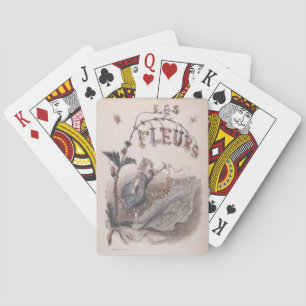 Baralho Página de Título - Os animais "Les fleurs"