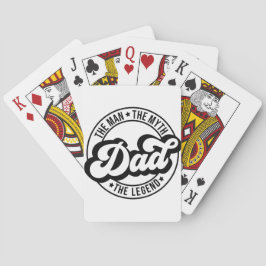 Baralho Pai o mito da lenda pop homem pai