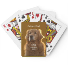 Pai Retriever Dourado Personalizado