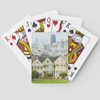 Baralho Painted Ladies, Victorian houses and skyline