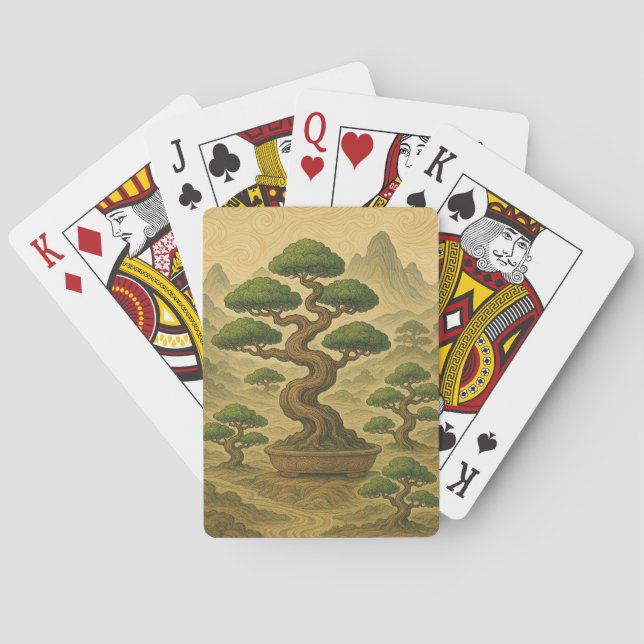 Baralho Paisagem Bonsai (Verso)