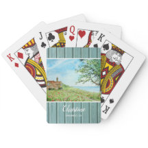 Paisagem de Campo Poppy Paisagem Mola