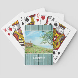 Baralho Paisagem de Campo Poppy Paisagem Mola