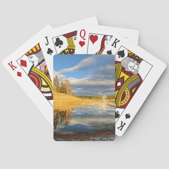 Baralho Paisagem de Yellowstone (Verso)