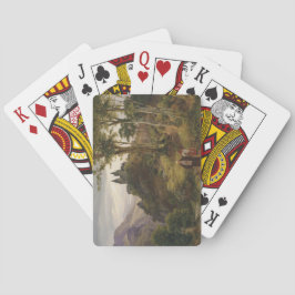 Baralho Paisagem romântica com Complexo de Monastério