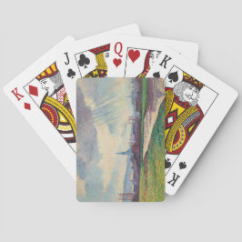 Baralho Paisagem rural com rio (por Maximilien Luce)