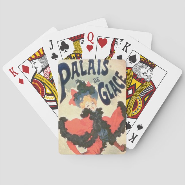 Baralho Palais de Glace, Champs Elysee, Paris, 1894 (colo (Verso)